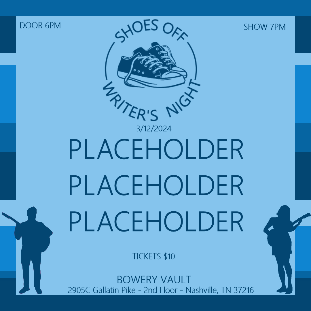 Writer's Night poster layout 1